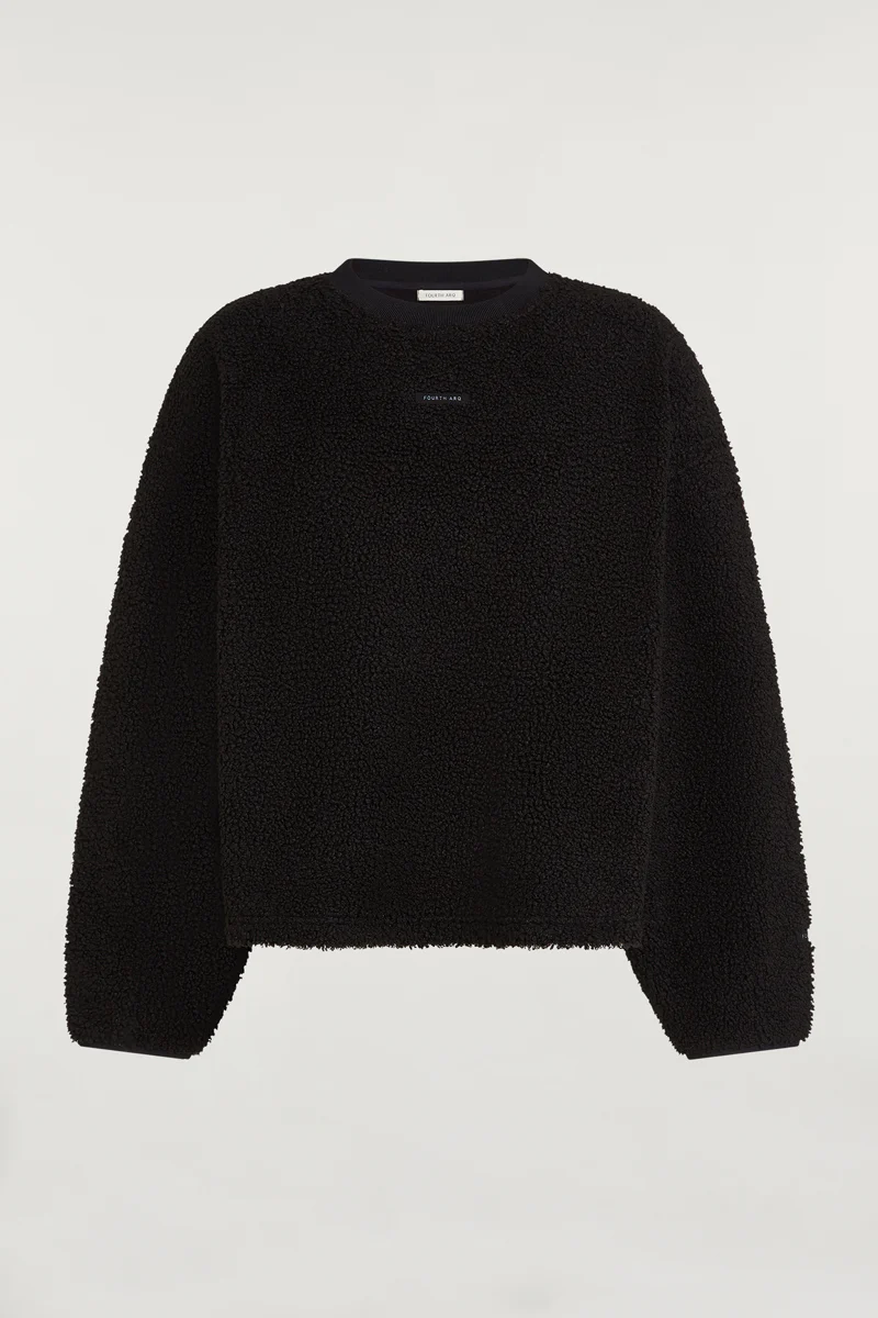 ALBA Crew Fleece Black - Image 5