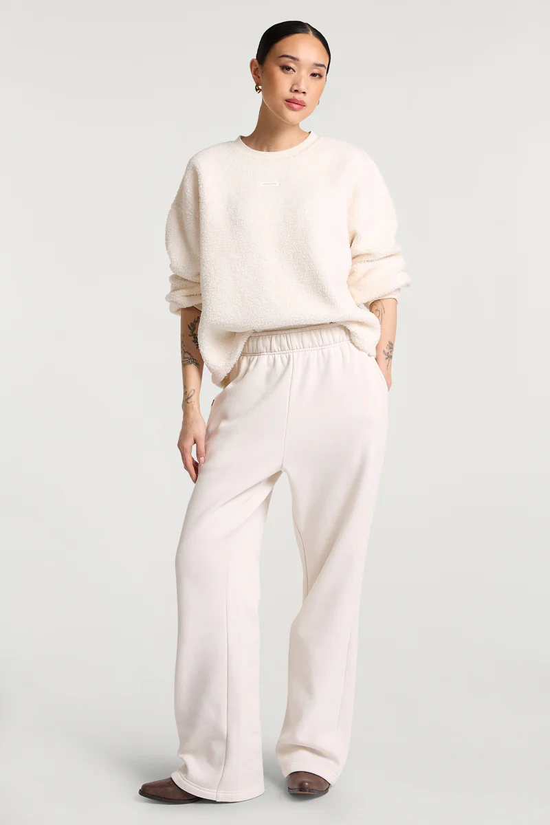 ALBA Crew Fleece Cream - Image 4