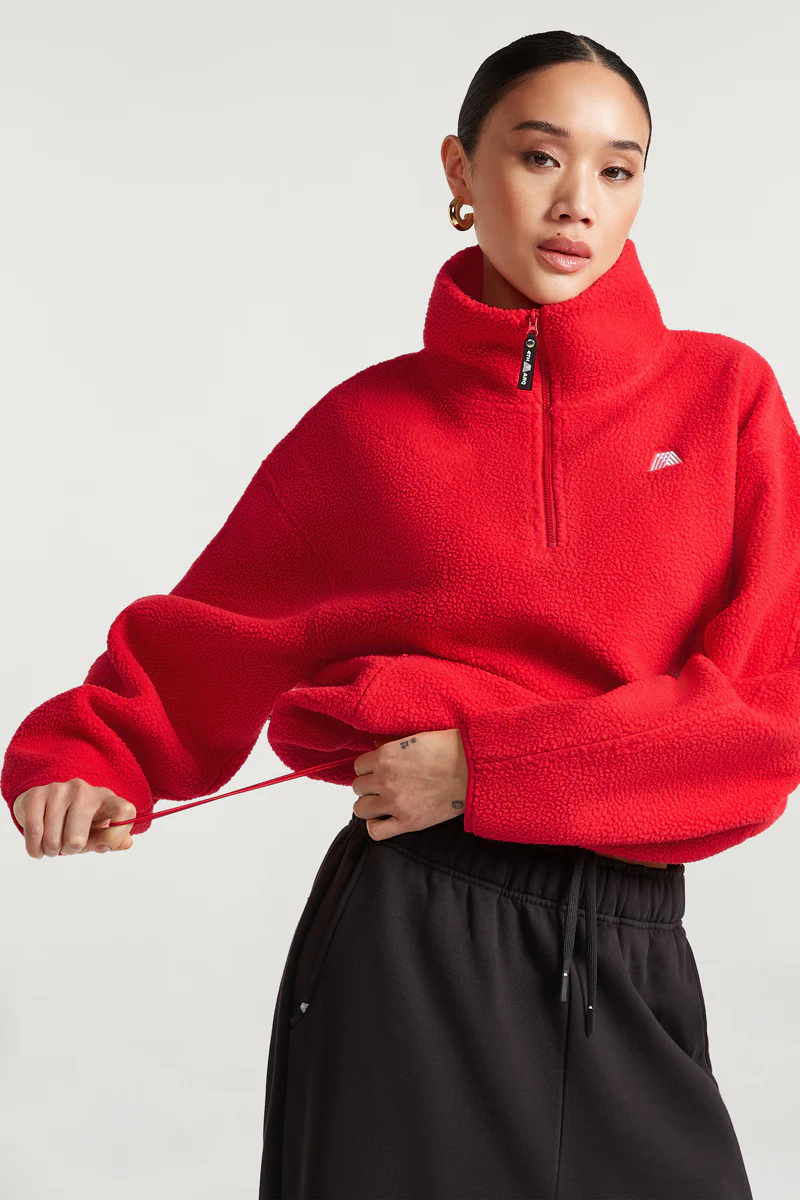ALIX Half-Zip Strawberry - Image 3