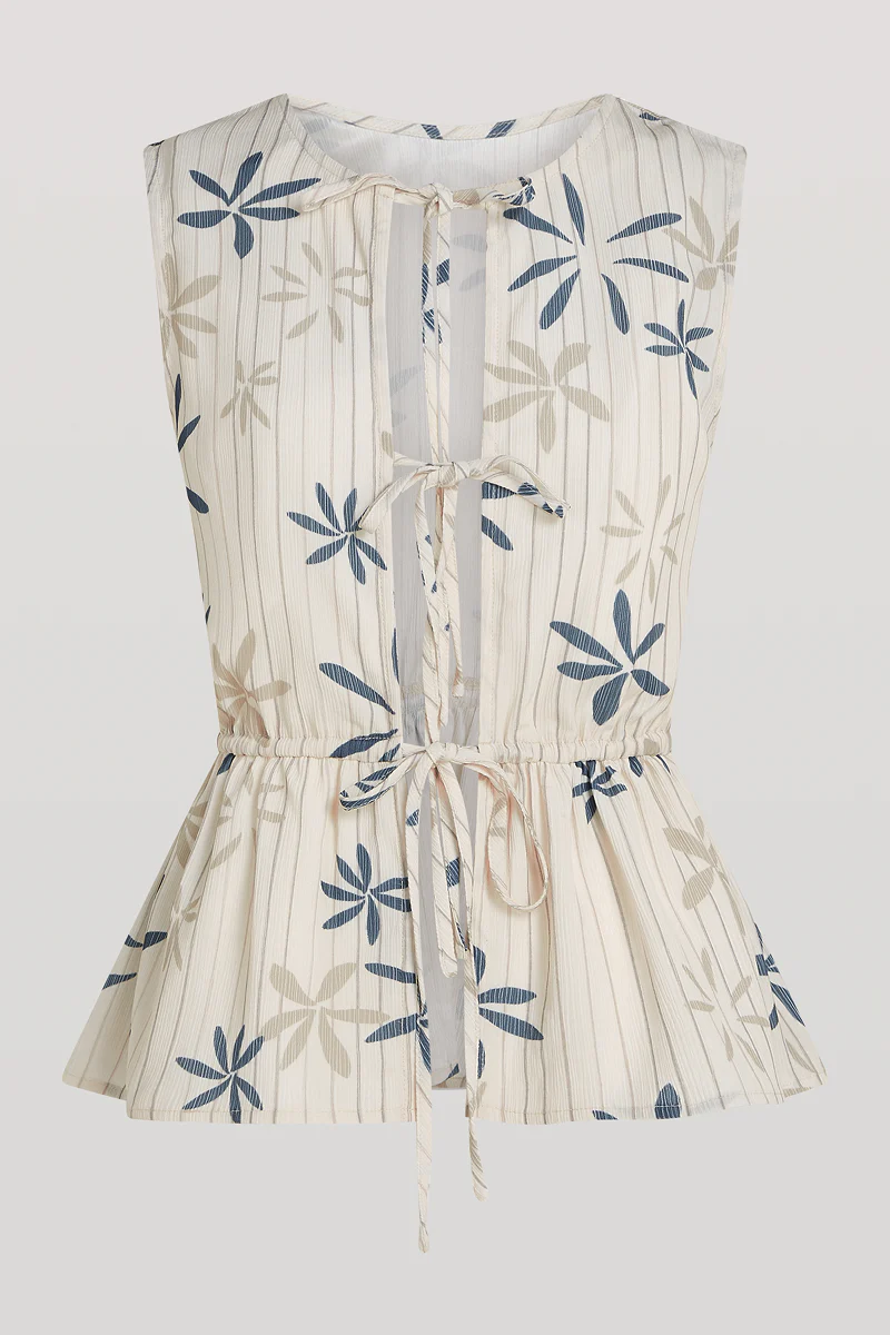 ARIA Co-ord Top Tropical Print - Image 5