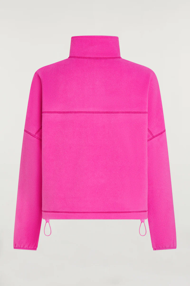 DEVAN 'Cloud' Half-Zip Hotshot Pink - Image 6