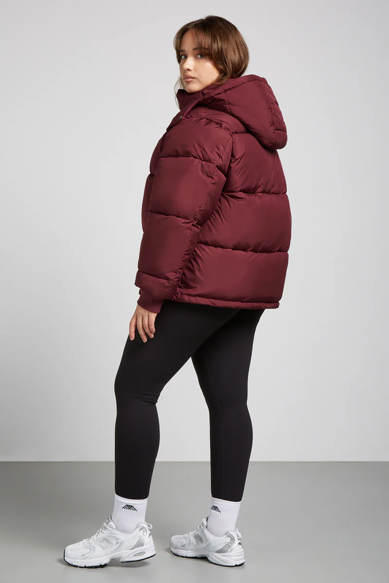 HUDSON Puffer Jacket Ruby - Image 3
