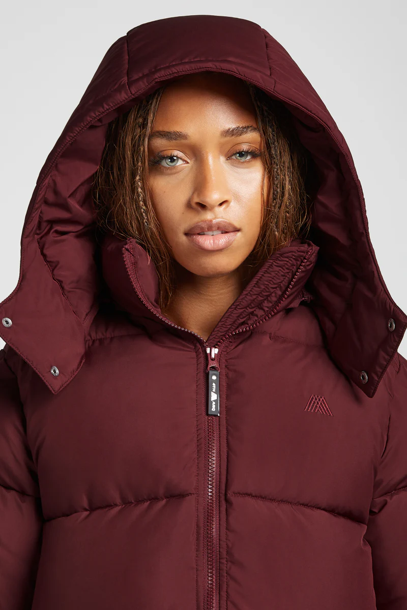 HUDSON Puffer Jacket Ruby - Image 4