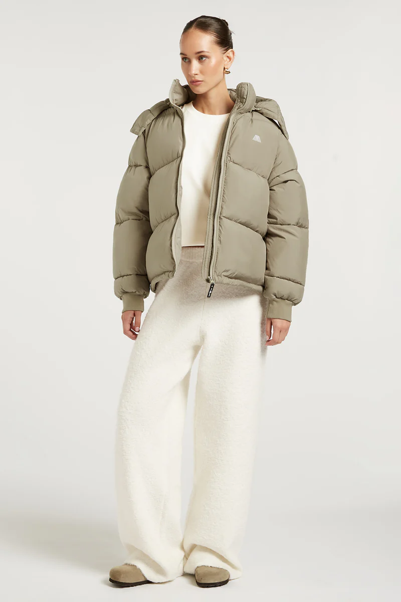 HUDSON Puffer Jacket Soft Sage - Image 5