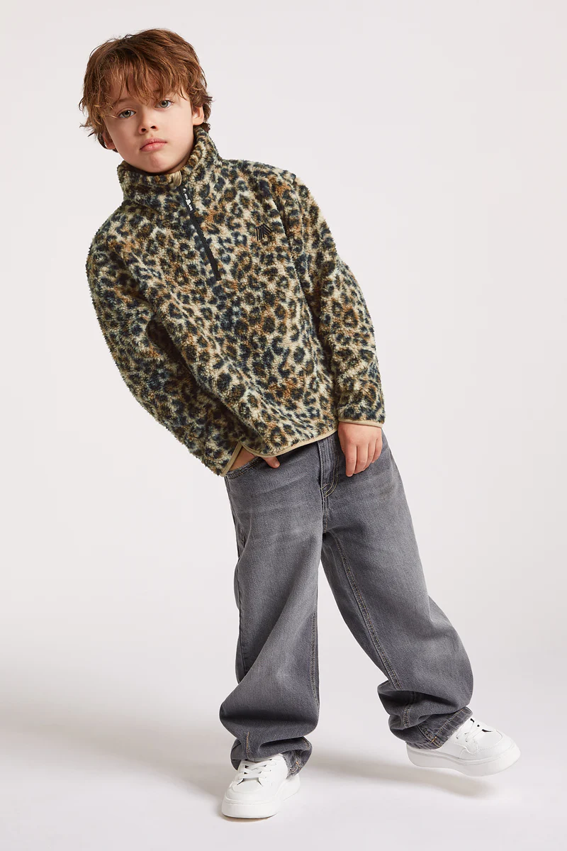 KIDS Half-Zip True Leo - Image 4
