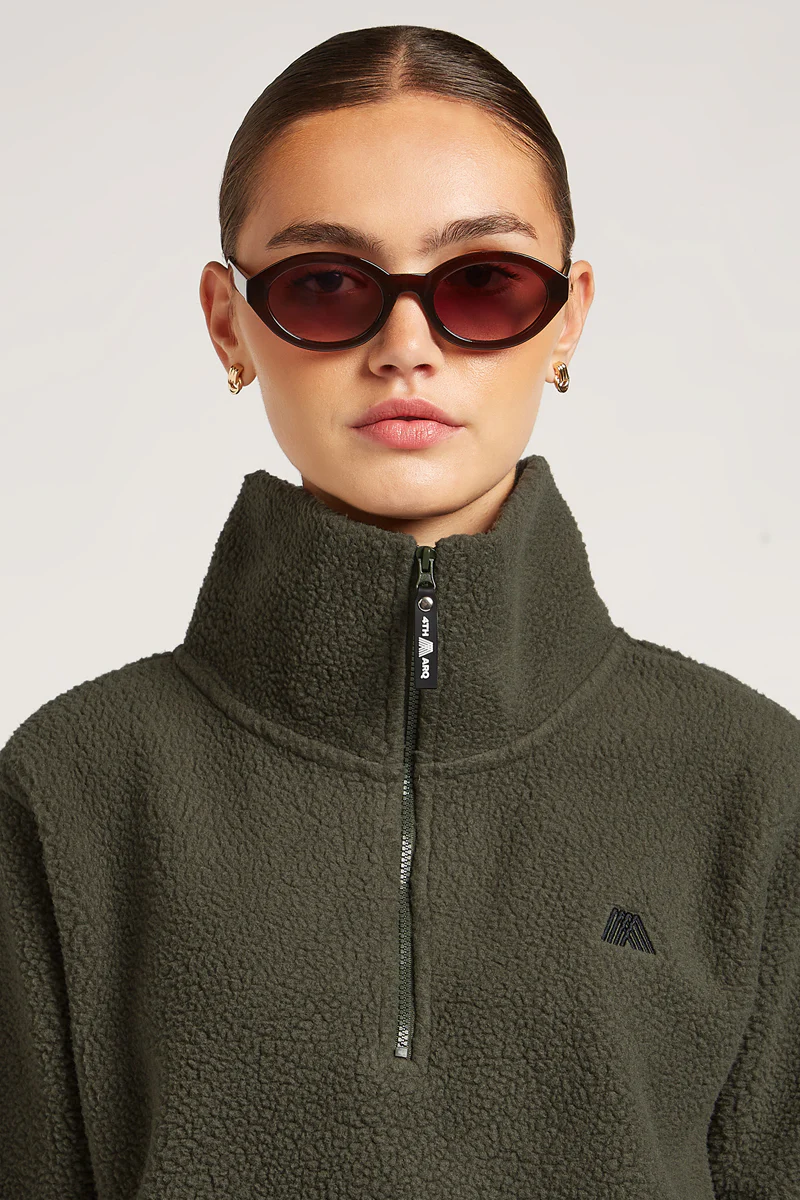 LENNOX Half-Zip Hunter Green - Image 3