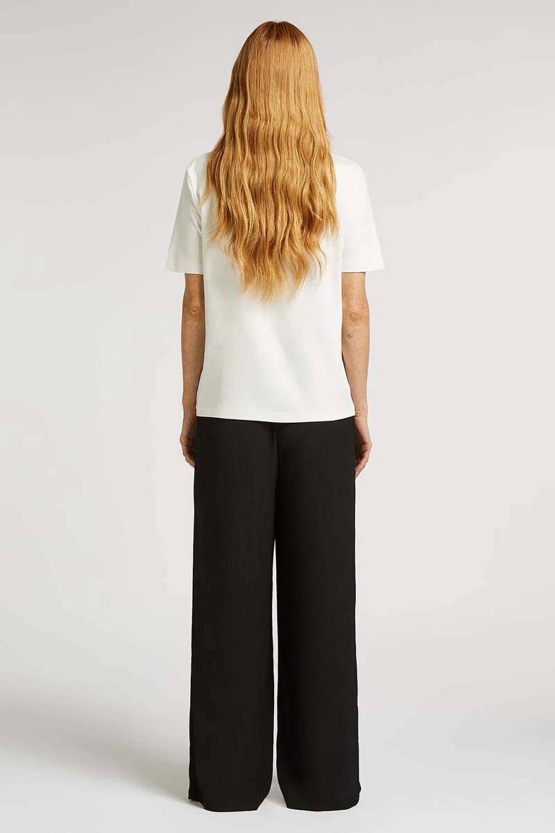 PARKER Crew Neck T-Shirt White - Image 4
