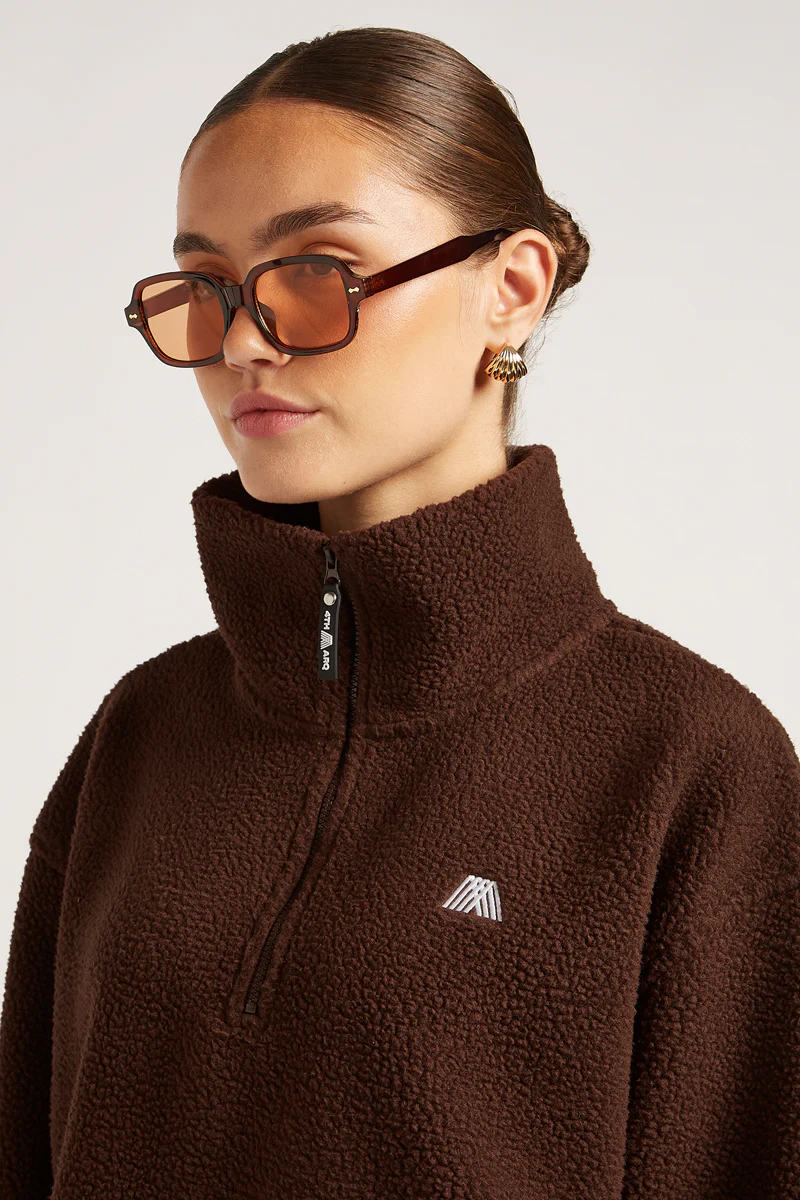 PHOENIX Half-Zip Brown - Image 3
