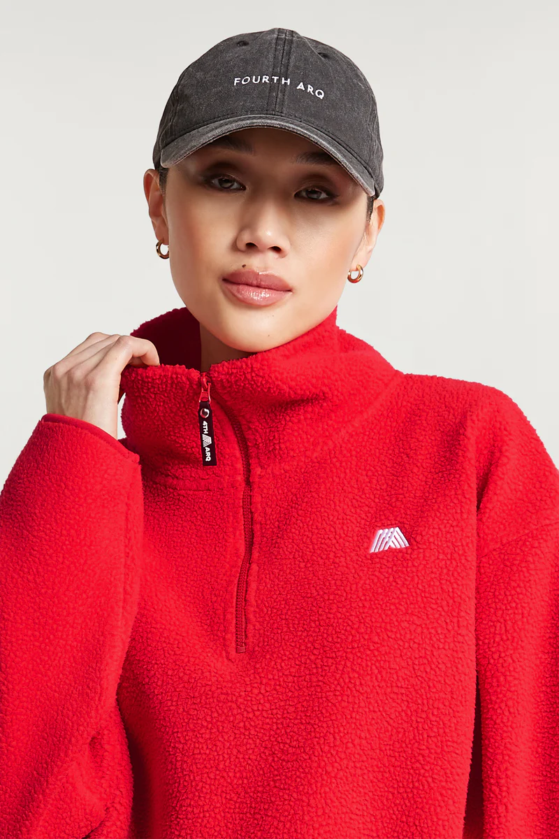 PHOENIX Half-Zip Strawberry - Image 3