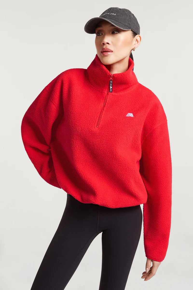 PHOENIX Half-Zip Strawberry - Image 4