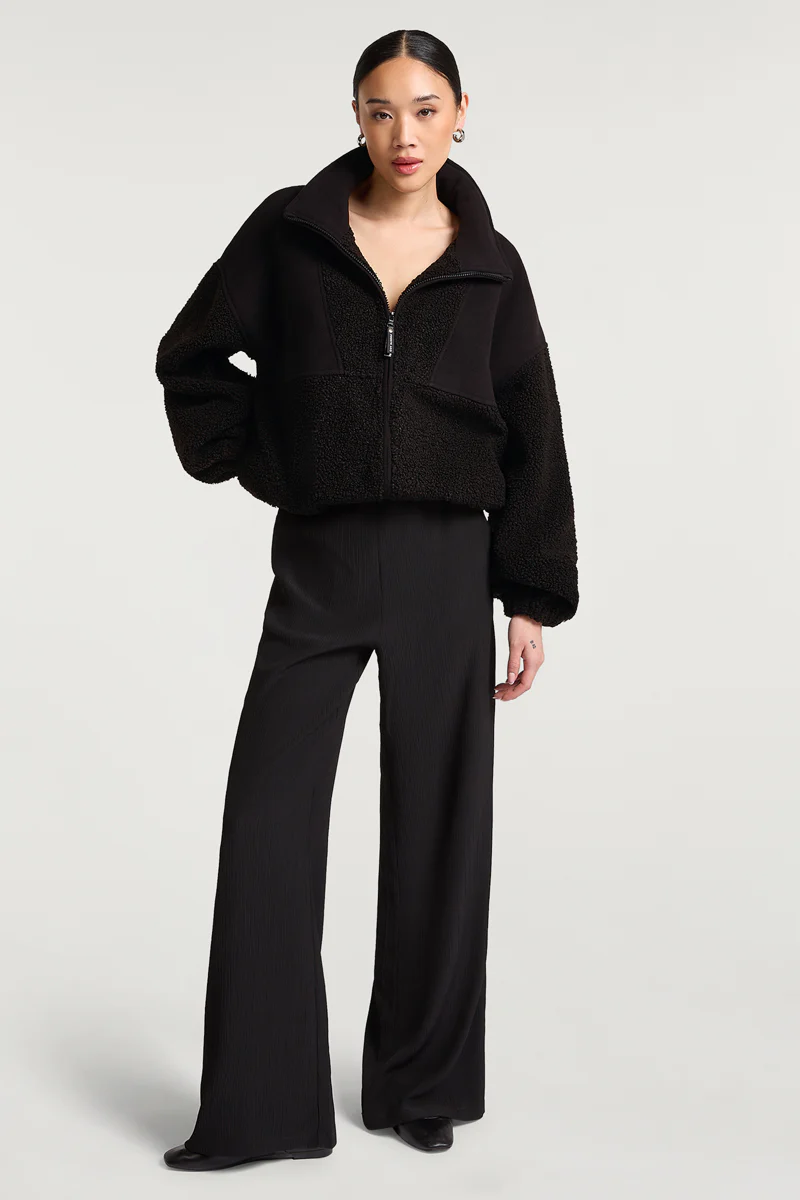 REED Fleece Full-Zip Black - Image 3