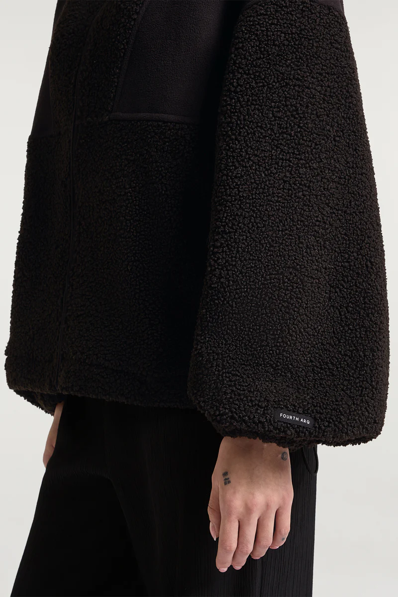 REED Fleece Full-Zip Black - Image 4
