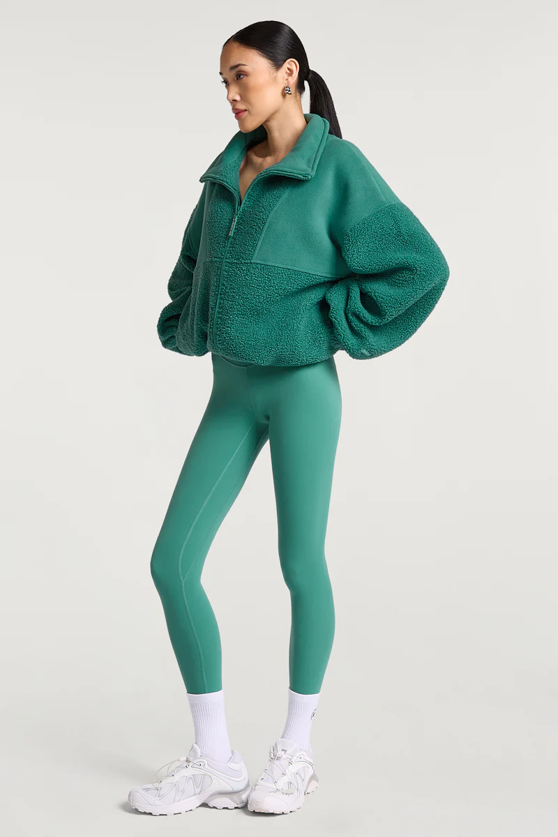 REED Fleece Full-Zip Teal Tide - Image 4